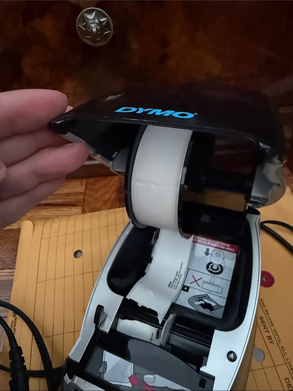 Dymo LabelWriter 450 - Black & Silver Desktop Label Printer